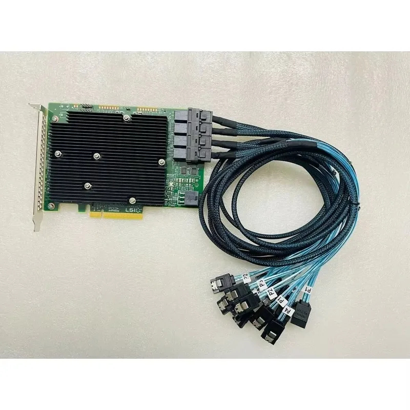 Lsi 9300 16I Hba It Mode - Carte adaptateur HBA LSI SAS 9300-16i
