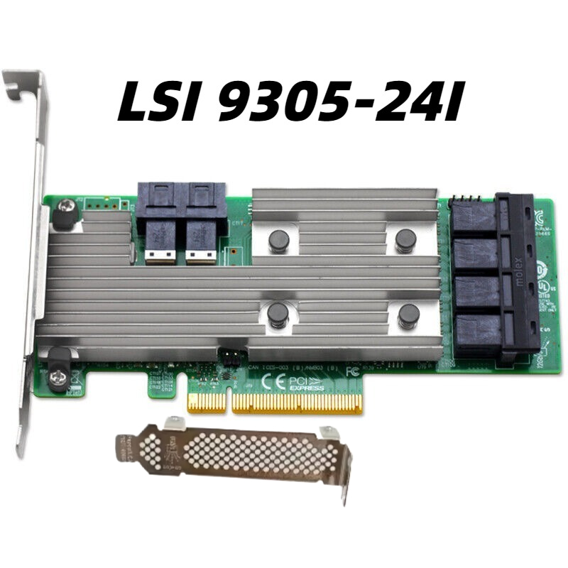 Carte HBA LSI 9300-8I 9300-16I - Lsi 9300 16I Hba It Mode avis et prix